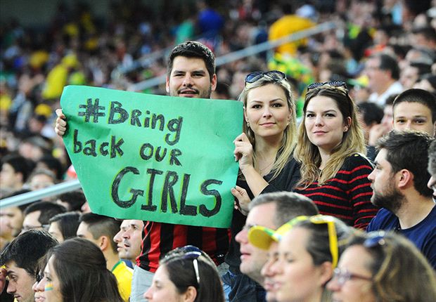 BringBackOurGirls makes it to the FIFA World Cup